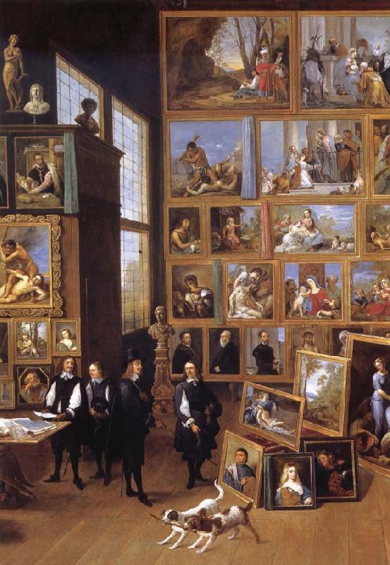 David Teniers Archduke Leopold Wilhelim in his gallery in Brussels oil painting picture